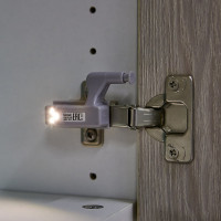 Светодиодный светильник Uniel пушлайт на петлю в кухонный шкаф ULK-C02 23A GREY SET2 UL-00008933