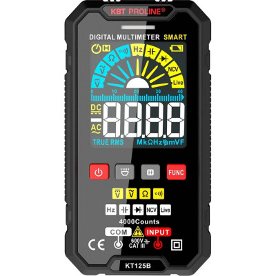 Цифровой мультиметр КВТ SMART KT 125В PROLINE 86325