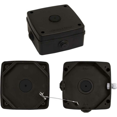 SLT Монтажная коробка МК-1 PRO (чёрная) 10400