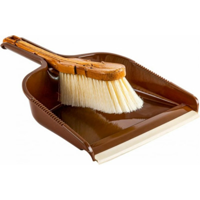 MR Brush Сметка с совком СКРИПКА, пластик, в асс-те 3172