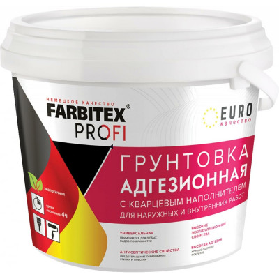 Адгезионная грунтовка для декоративных покрытий Farbitex 4300008114