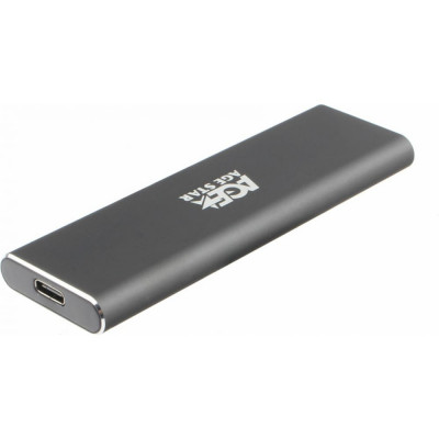 AgeStar USB 3.1 Type-C Внешний корпус M.2 NVME (M-key), алюминий, серый,31UBNV1C 31UBNV1C (GRAY)