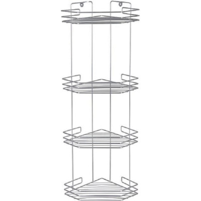 Угловая четырехъярусная полка для ванной Rosenberg RUS-385063-4