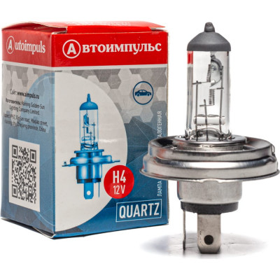 Галогенная автолампа Autoimpuls H4 12-100/90