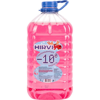 HIRVI Очиститель стекол зимний -10 4 л арт 039x930 039х930