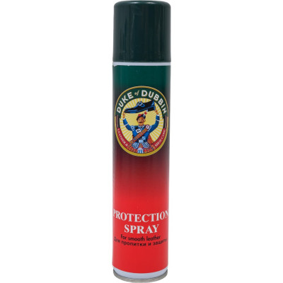 Duke of Dubbin Duke Protection Водоотталкивающий спрей для всех видов материалов: кожа, замша, велюр, комбинированные материалов, 200 мл. 2212 000