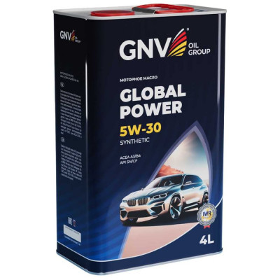 Моторное масло GNV Global Power 5W-30 Synthetic A3/B4 GGP1011064010130530004