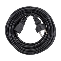 Кабель питания ExeGate Special PC-5S Евровилка Schuko- C13/0.75mm2, CCA, черный, 5м 280998