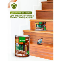 Колеруемое масло для террас и садовой мебели FARBITEX дымчато-серый, 0.45 л 4300011018