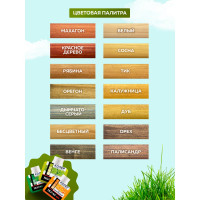 Колеруемое масло для террас и садовой мебели FARBITEX дымчато-серый, 0.45 л 4300011018