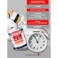 Грунтовка OLECOLOR ГФ-021 белый, 25 кг 4300009181