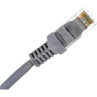 Патч-корд ExeGate UTP-RJ45-RJ45-5e-0,3M-GY, UTP, cat.5e, 0.3м, серый 258663