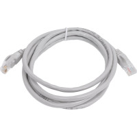Патч-корд ExeGate UTP-RJ45-RJ45-C6-2M-GY, UTP, cat.6, 2м, серый 272313