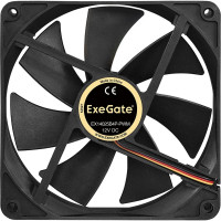 Вентилятор EX14025S3P, 140x140x25 мм, Sleeve bearing подшипник скольжения , 3pin, 900RPM ExeGate 283396