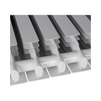 Алюминиевый радиатор STOUT VEGA 500 8 секций, боковое подключение SRA-1310-050008 RG00908P2GJCET