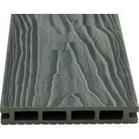 Доска Groentec серая, шовная, пустотелая, с тиснением 3D Ш TDEGP3D 145-22-4000