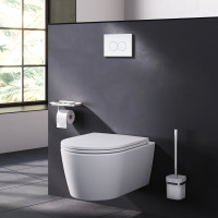 Клавиша для инсталляции AM.PM ProC L пластик, белый глянцевый I070101