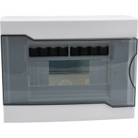 Бокс с прозрачной крышкой ЩРН-П-8 для наружной уст.8-и модульных устройств (30шт) Lezard NEW 730-2000-008 NEW