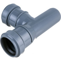 Тройник ООО МультиМирПласт 32/32/87.5 серый ТРК ВК 32/32/87.5