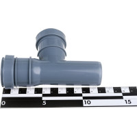 Тройник ООО МультиМирПласт 32/32/87.5 серый ТРК ВК 32/32/87.5