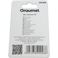 Биты ударные TORX T10, 50 мм, S2, 5 шт DRAUMET 9028