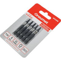 Биты ударные TORX T10, 50 мм, S2, 5 шт DRAUMET 9028