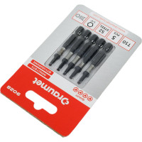 Биты ударные TORX T10, 50 мм, S2, 5 шт DRAUMET 9028