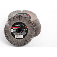 Круг лепестковый радиальный универсальный 125x20 мм, М14, Р80 Totflex 4631163848046
