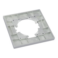 Рамка GUSI Electric City 1-местная, цвет серебро C1111-004