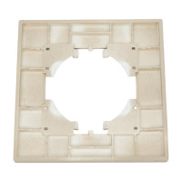 Рамка GUSI Electric City 1-местная, цвет шампань C1111-027