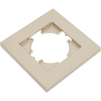 Рамка GUSI Electric City 1-местная, цвет шампань C1111-027