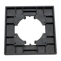 Рамка GUSI Electric City 1-местная, цвет графит C1111-010