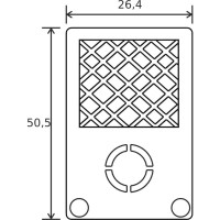 Заглушки для накладного шинопровода Elektrostandard Slim Magnetic (2 шт.) белый a061236
