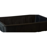 Паллет для отходов Тара.ру 1120x750x250 мм, 150 л, чёрный 03621