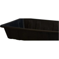 Паллет для отходов Тара.ру 1120x750x250 мм, 150 л, чёрный 03621