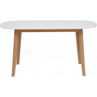 Обеденный стол Tetchair BOSCO (Боско) раскладной, основание бук, столешница мдф, 120+30x80 см 11257