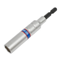 Головка шестигранная 1/4", 12х110 мм для шуруповерта KING TONY 76C1112M