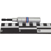 Головка шестигранная 1/4", 12х110 мм для шуруповерта KING TONY 76C1112M