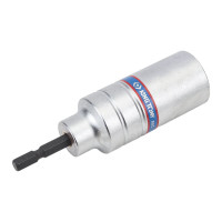 Головка шестигранная 1/4", 24х110 мм для шуруповерта KING TONY 76C1124M