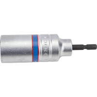Головка шестигранная 1/4", 24х110 мм для шуруповерта KING TONY 76C1124M