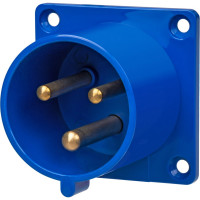 Вилка скрытая TDM ELECTRIC 2Р+РЕ 32А 220В IP44 SQ0607-0004