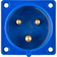 Вилка скрытая TDM ELECTRIC 2Р+РЕ 32А 220В IP44 SQ0607-0004