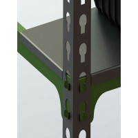 Металлический стол Metalex 750x1000x400 мм SMM751040