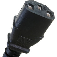 Кабель монитор - компьютер ExeGate UPS-устройство Power EC-3/1.0mm2, медь, черный, 10A, 3м 280629