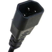 Кабель монитор - компьютер ExeGate UPS-устройство Power EC-3/1.0mm2, медь, черный, 10A, 3м 280629