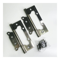 Петля накладная VETTORE FLUSH 125×75×2.5mm AB Бронза, 2шт 20635