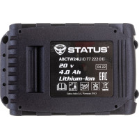Аккумулятор ABCTW 24Li 20 В; 4 Ач Li-Ion для серии UniOne STATUS 07722201