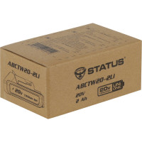 Аккумулятор ABCTW 20-2Li 20 В; 2 Ач Li-Ion для серии UniOne STATUS 07722301
