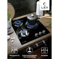 Встраиваемая варочная панель Lex GVG 430 BL CHAO000189