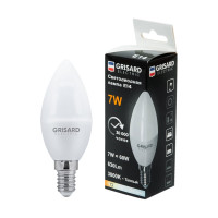 Светодиодная лампа Grisard Electric свеча C35 Е14 7Вт 3000К 220В GRE-002-0045(1)